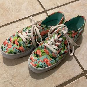 Women’s size 7 flamingo vans